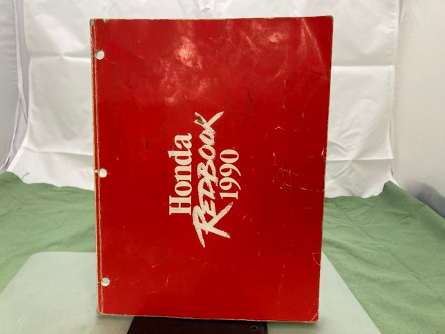 Honda Redbook 1990 With Spec Sheets Genuine