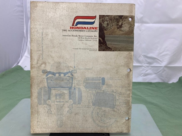 Honda H008Z Hondaline Accessories Catalog 1982 Genuine
