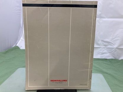Honda H0-070 Hondaline Accessories and Apparel Catalog 1985 Genuine