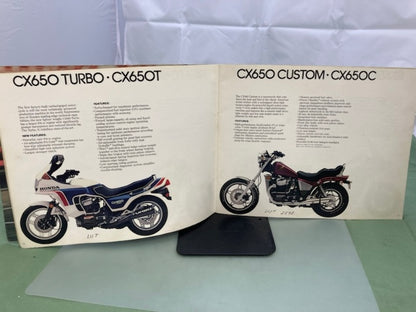 Honda Motorcycle Dealer Catalog 1983 Genuine