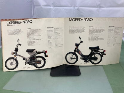 Honda Motorcycle Dealer Catalog 1983 Genuine