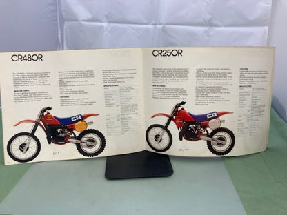 Honda Motorcycle Dealer Catalog 1983 Genuine