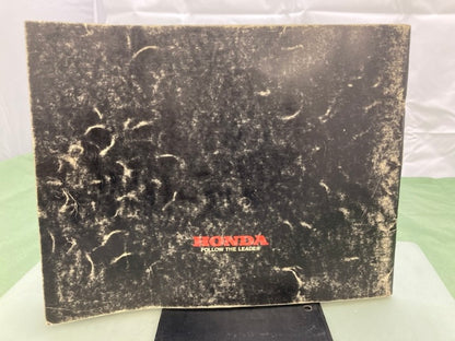 Honda Motorcycle Dealer Catalog 1983 Genuine