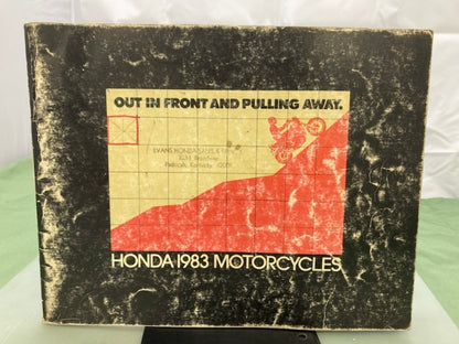 Honda Motorcycle Dealer Catalog 1983 Genuine