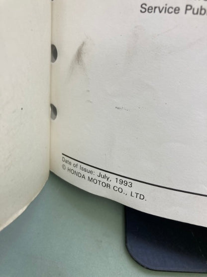 Honda 61GV420 CH80 Elite Service Manual '85-'07 Genuine