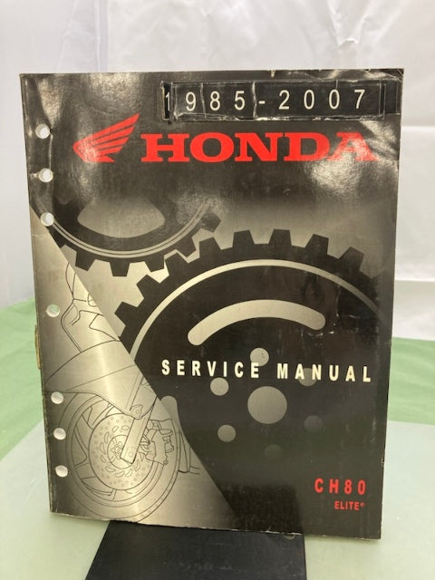 Honda 61GV420 CH80 Elite Service Manual '85-'07 Genuine