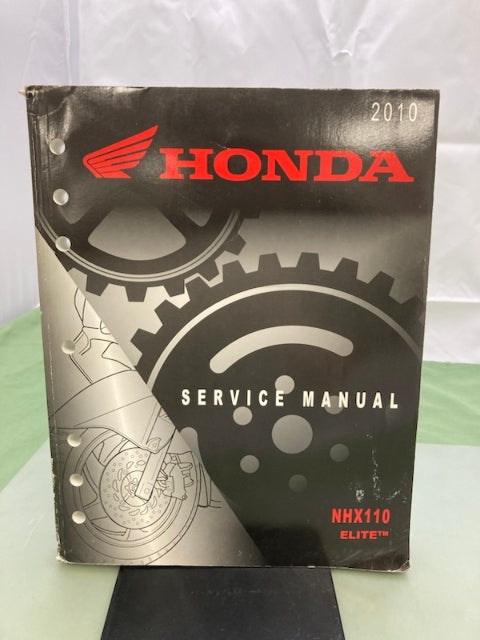 Honda 61GFM00 NHX110 Elite Service Manual '10 Genuine