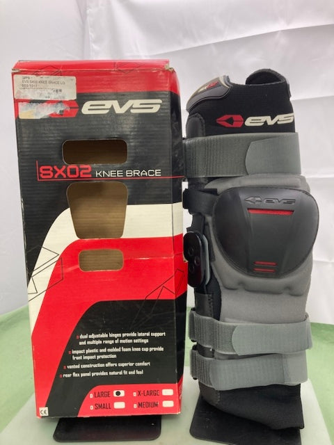 EVS SX02 Adjustable Knee Brace Size Large New Genuine
