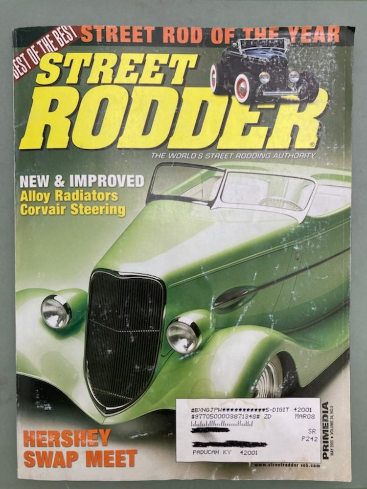 Street Rodder Magazine May 2005 Volume 34 No 5 Genuine