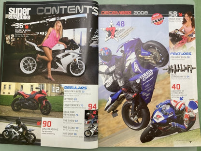 Super Streetbike Magazine December 2008 Genuine