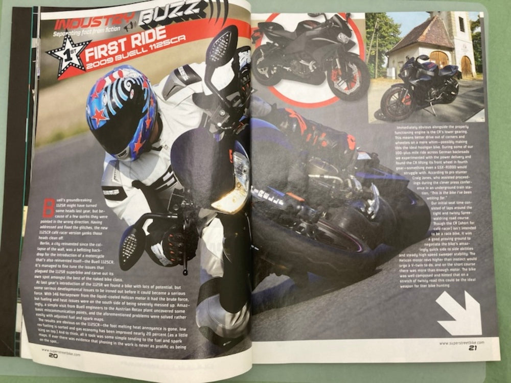 Super Streetbike Magazine December 2008 Genuine