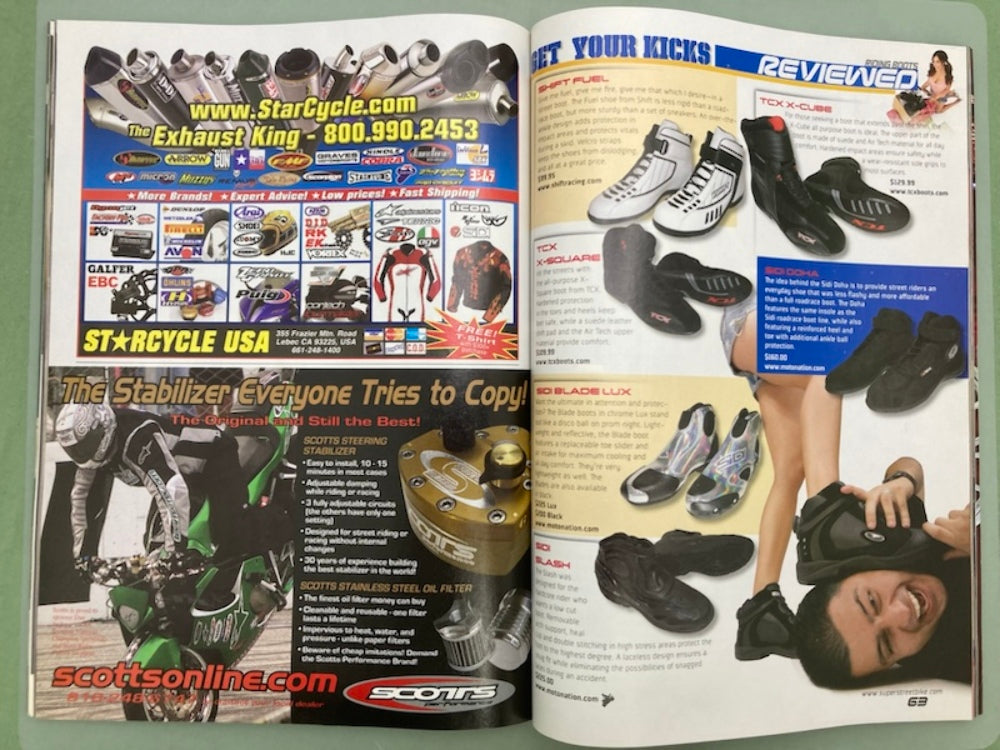 Super Streetbike Magazine December 2008 Genuine