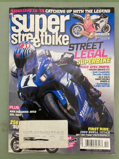 Super Streetbike Magazine December 2008 Genuine