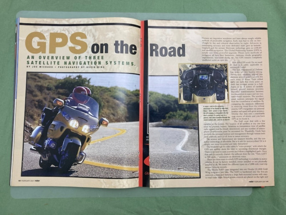 Rider Magazine February 2007 Genuine