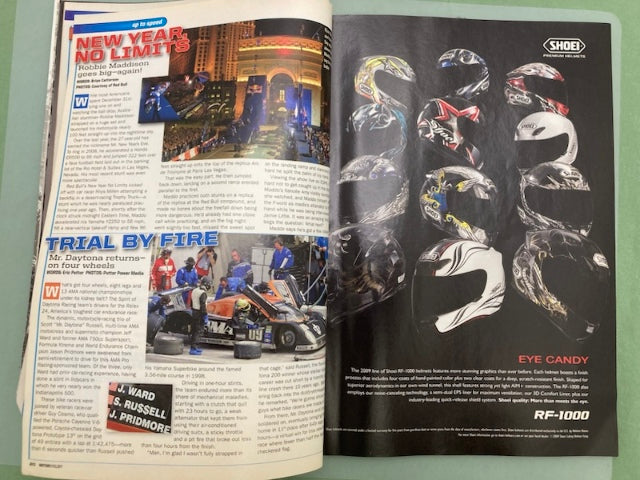 Motorcyclist Magazine April 2009 Genuine