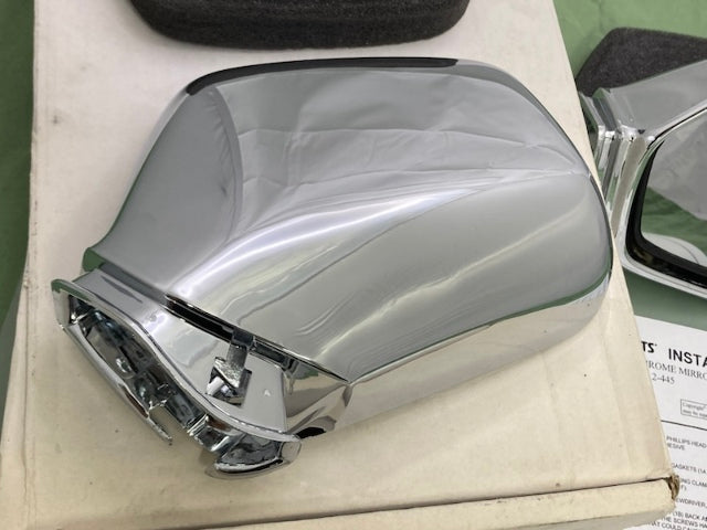 Show Chrome 2-445 Chrome Mirror Units for Honda Goldwing New Genuine
