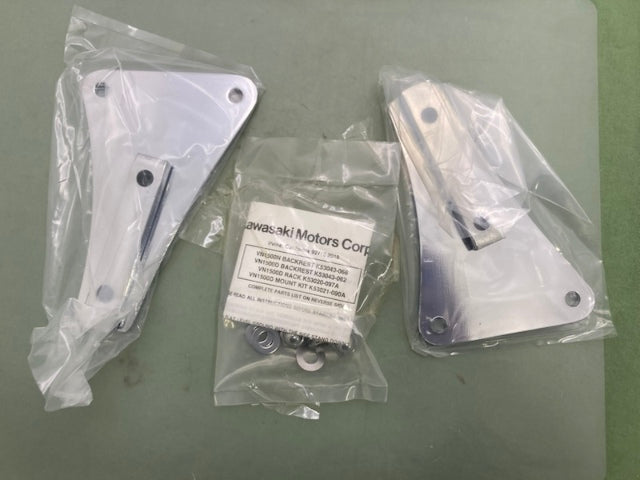 Kawasaki K53021-090A Backrest Mount Kit New Genuine