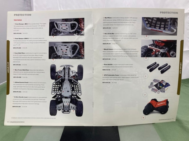 Honda Off-Road Accessories Catalog 2009 Genuine