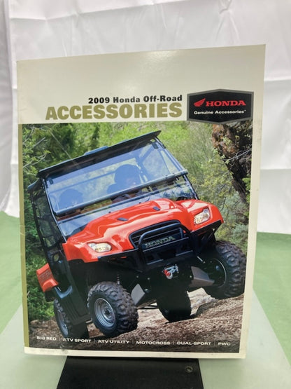 Honda Off-Road Accessories Catalog 2009 Genuine