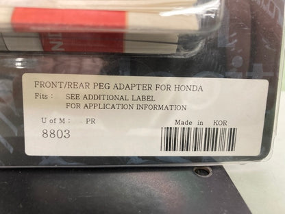 Kuryakyn 8803 Peg Adapters for Honda New Genuine