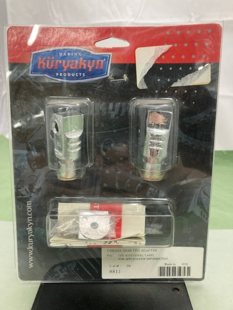Kuryakyn 8811 Rear Peg Adapters for Yamaha New Genuine