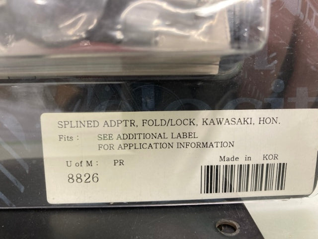 Kuryakyn 8826 Splined Peg Adapter Fold/Lock for Kawasaki & Honda New Genuine