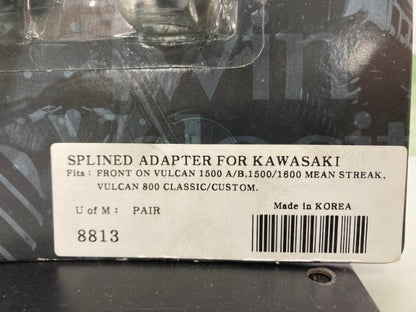 Kuryakyn 8813 Splined Footpeg Adapters for Kawasaki Vulcan New Genuine