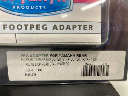 Kuryakyn 8809 Rear Peg Adapter for Yamaha New Genuine