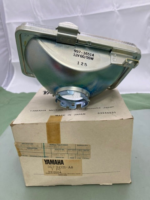 Yamaha 5G2-84321-A0 Headlight Lens XT600 XT New Genuine