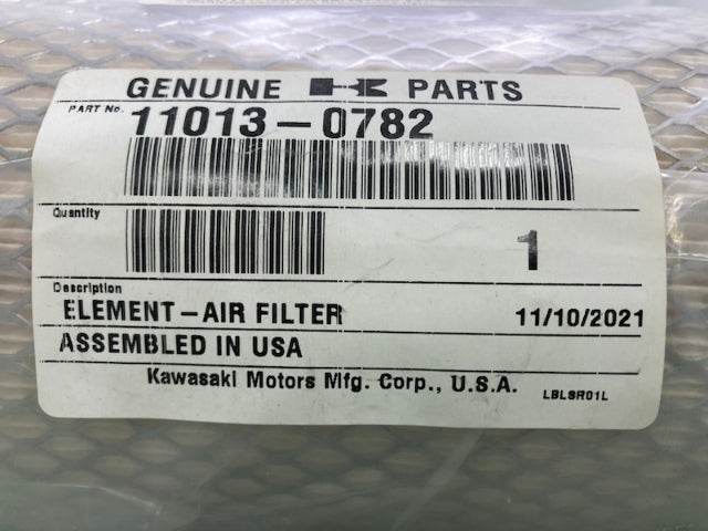 Kawasaki 11013-0782 Air Filter New Genuine