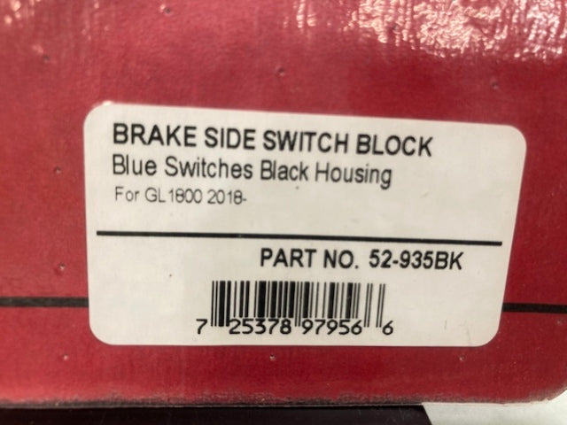 Show Chrome 52-935BK Brake Side Switch Block for Honda Goldwing New Genuine