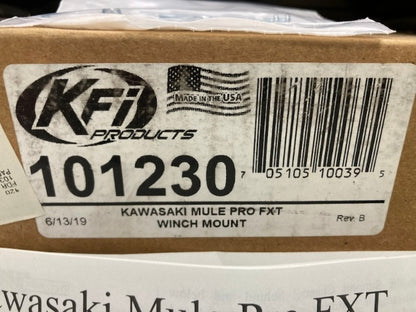KFI Products 101230 Kawasaki Mule Winch Mount New Genuine