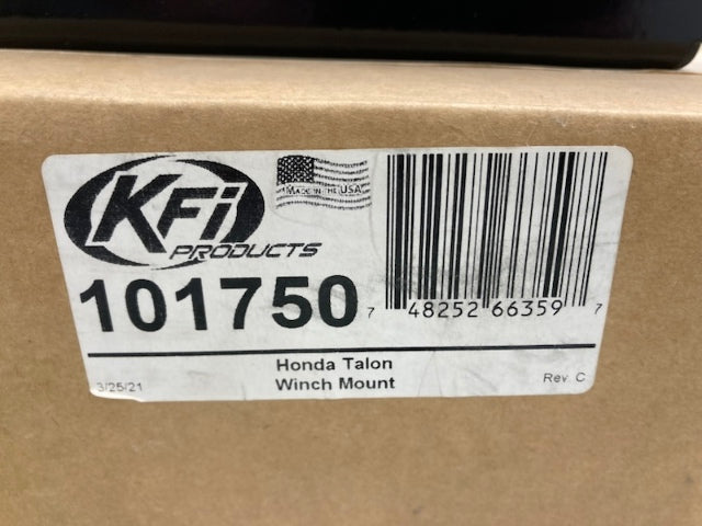 KFI Products 101750 Honda Talon Winch Mount New Genuine