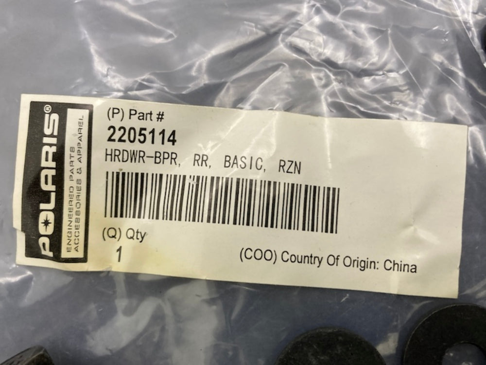 Polaris 2205114 Off Road Basic Bumper Hardware Kit New Genuine