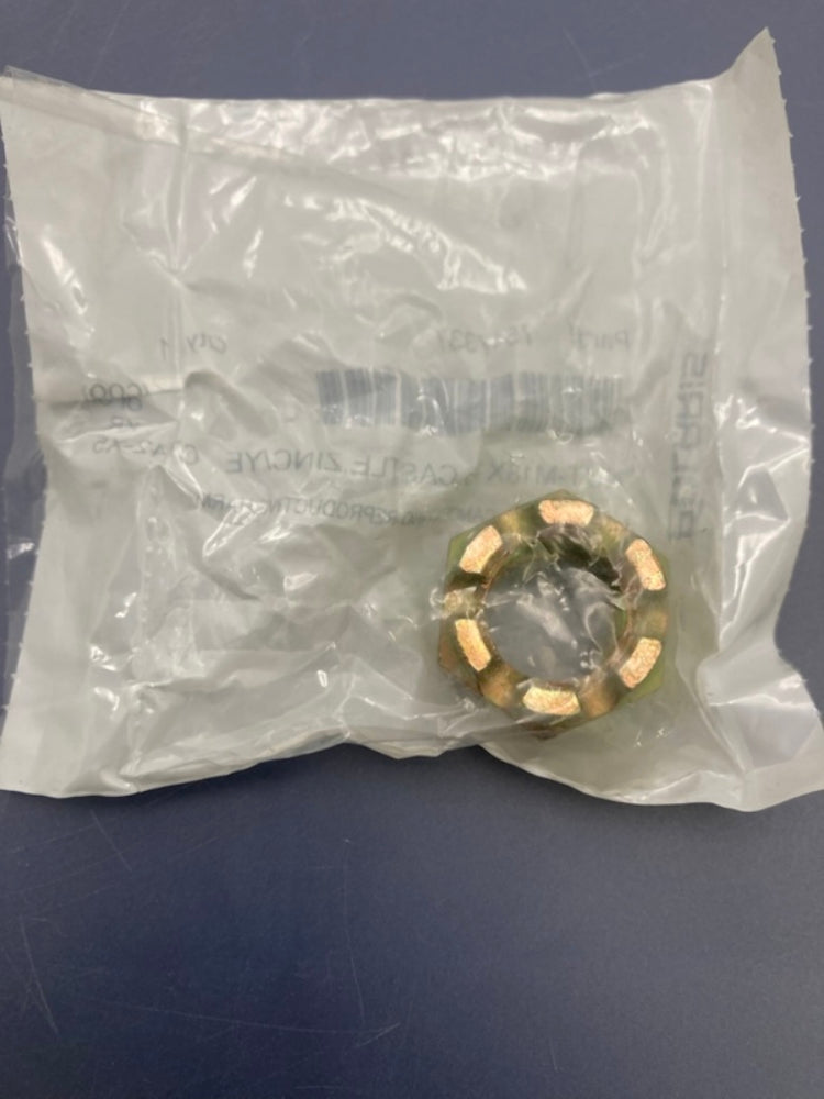 Qty 2 Polaris 7547337 Castle Nut, 18 mm x 1.5 mm New Genuine