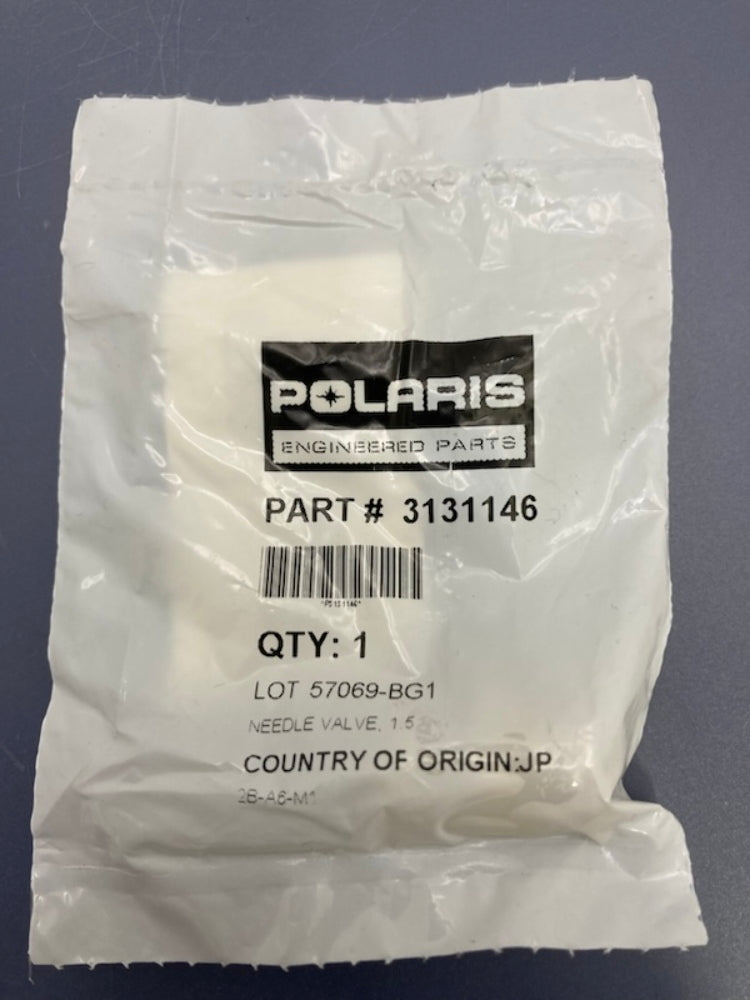 Polaris 3131146 Needle Valve Assembly 1.5 for Snowmobile New Genuine