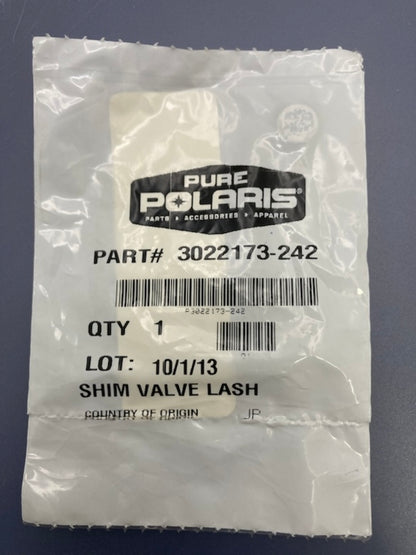 Polaris 3022173-242 Valve Shim Lash 2.425 New Genuine
