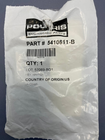 Polaris 5410611-B Ignition Key New Genuine