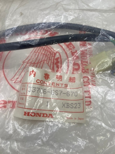 Honda 33706-GS7-670 Wire,taillight New Genuine