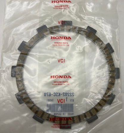 Honda 22202-KSC-670 Disk, Cl, Friction New Genuine