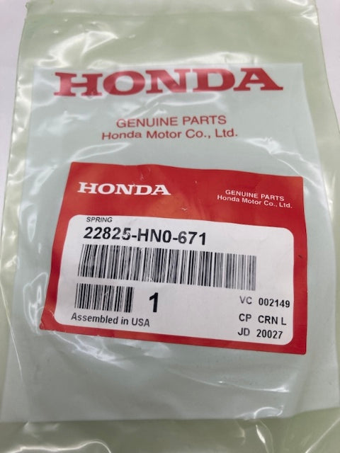 Honda 22825-HN0-671 Spring New Genuine