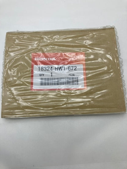 Honda 18324-HW1-672 Gasket, EX., Pipe New Genuine