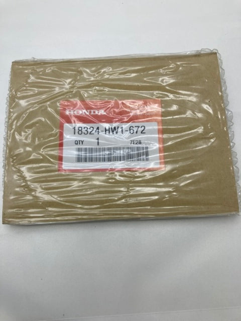 Honda 18324-HW1-672 Gasket, EX., Pipe New Genuine