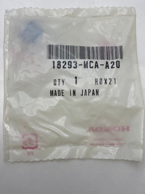 Qty 3 Honda 18293-MCA-A20 Rubber New Genuine