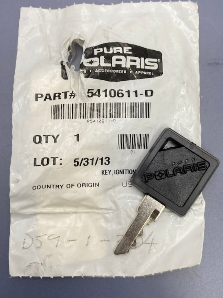 Polaris 5410611-D Ignition Key New Genuine