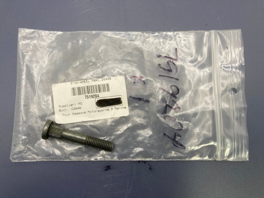 Polaris 7519204 Wheel Stud M8x1.25x48 New Genuine