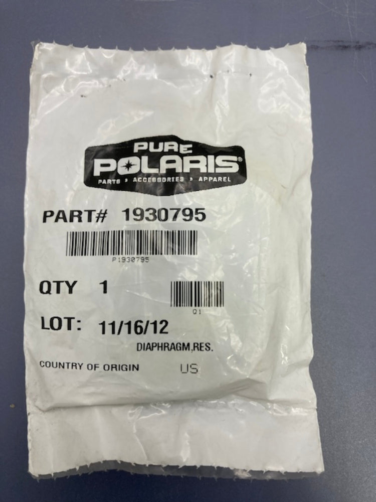 Polaris 1930795 Master Cylinder Reservoir Diaphragm Gasket New Genuine