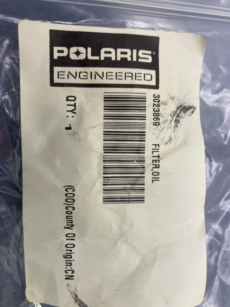 Polaris 3023869 Oil Filter New Genuine