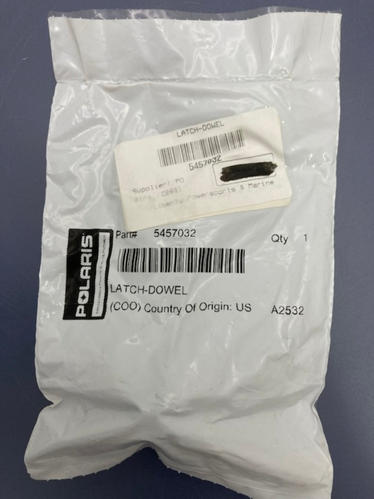Polaris 5457032 Dowel Latch New Genuine