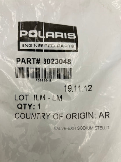 Polaris 3023048 Exhaust Valve New Genuine